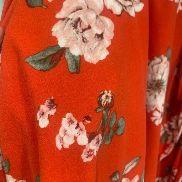 Urban planet red sundress that ties in the front - Picture 2 of 4